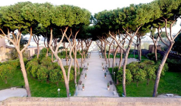 Path to the slopes of the Aventine hill